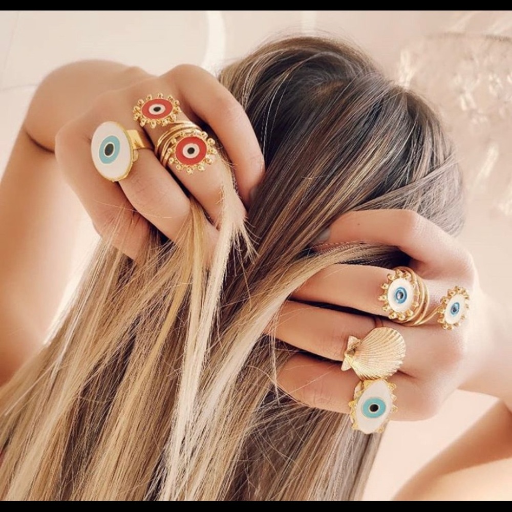 🆕Turkish eye rings🧿🧿